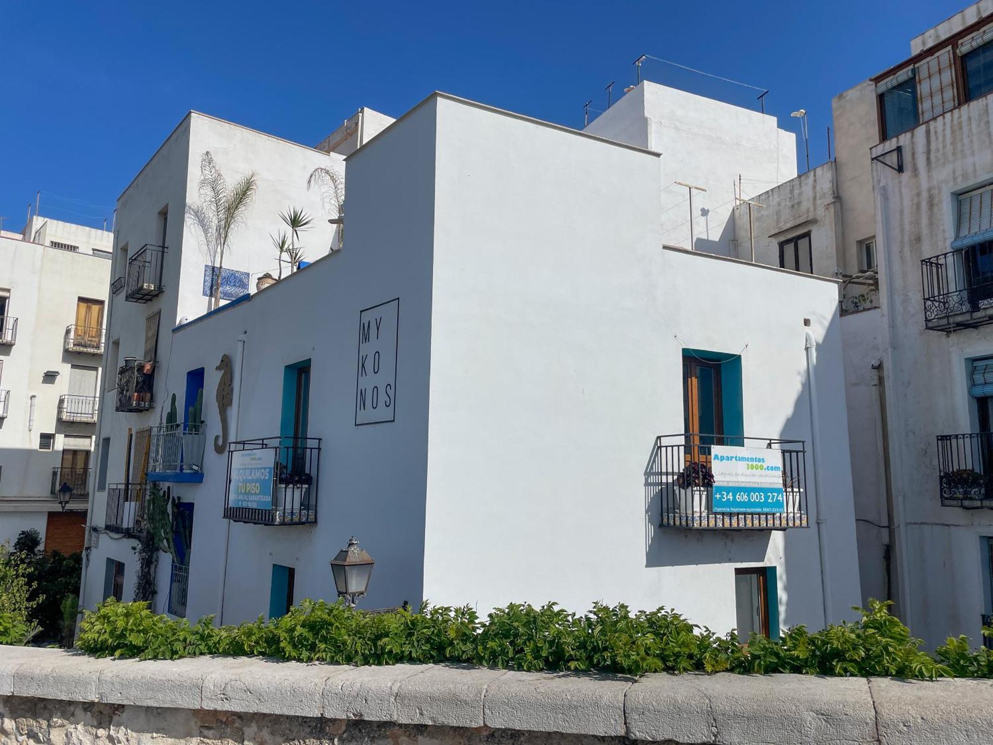 Apartamentos Mykonos 3000 Peñíscola Buitenkant foto